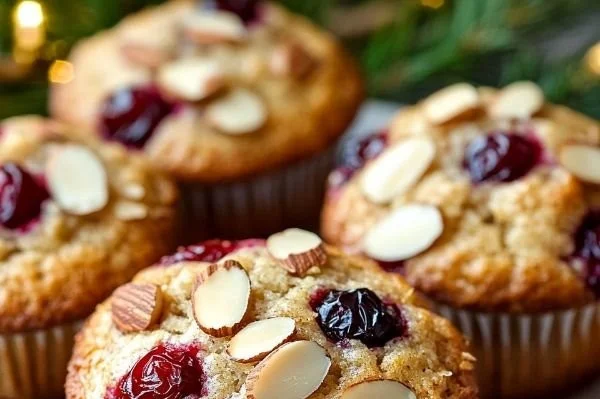 Cranberry Almond Flour Muffins Recipe